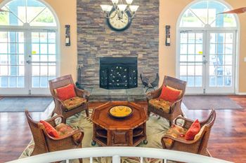 Clubroom at Fishermans Landing apartments in Ormond Beach, FL